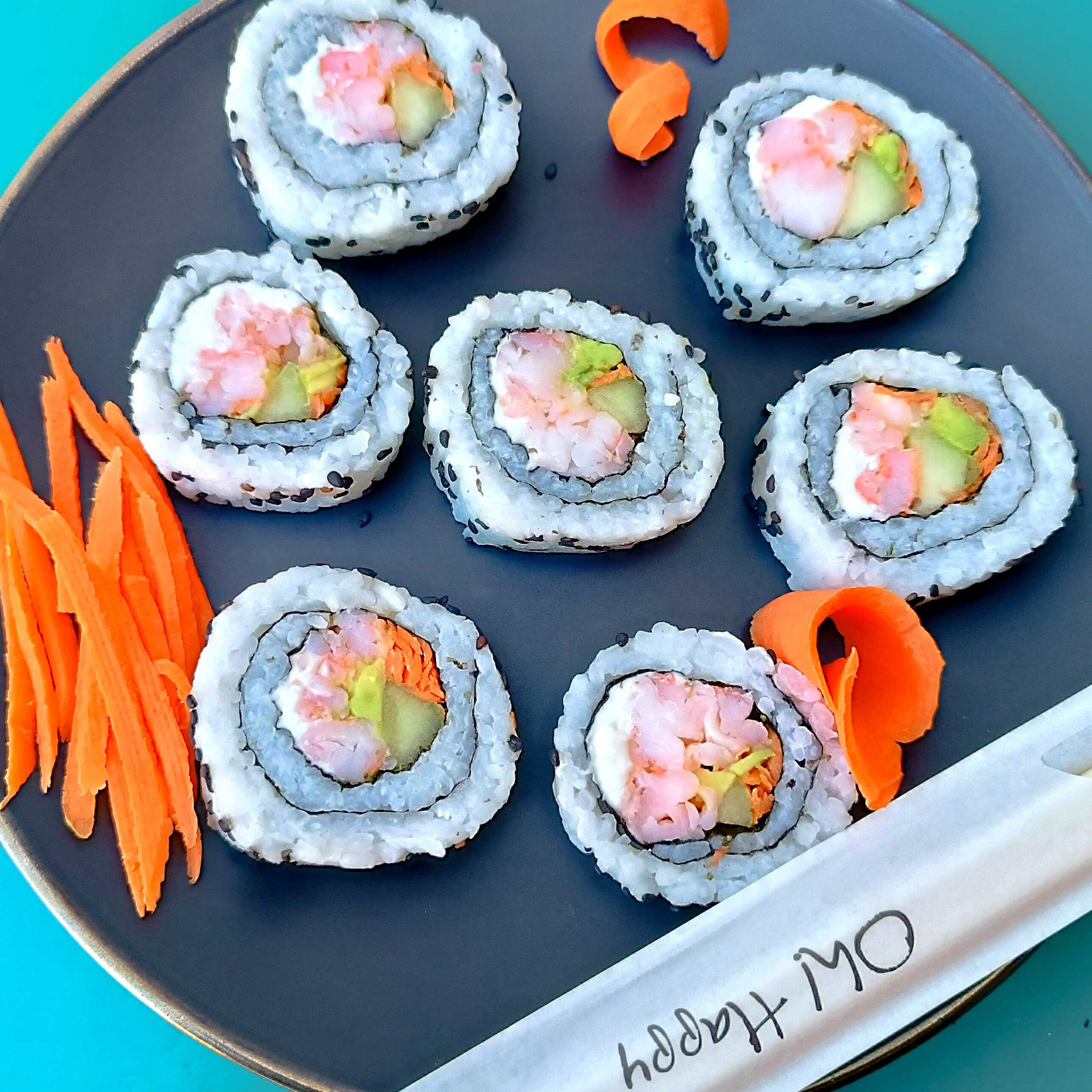 Sushi Camarón 10 Pzas
