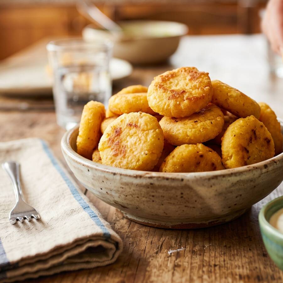 Canasta de Arepitas Fritas Tostoncitos