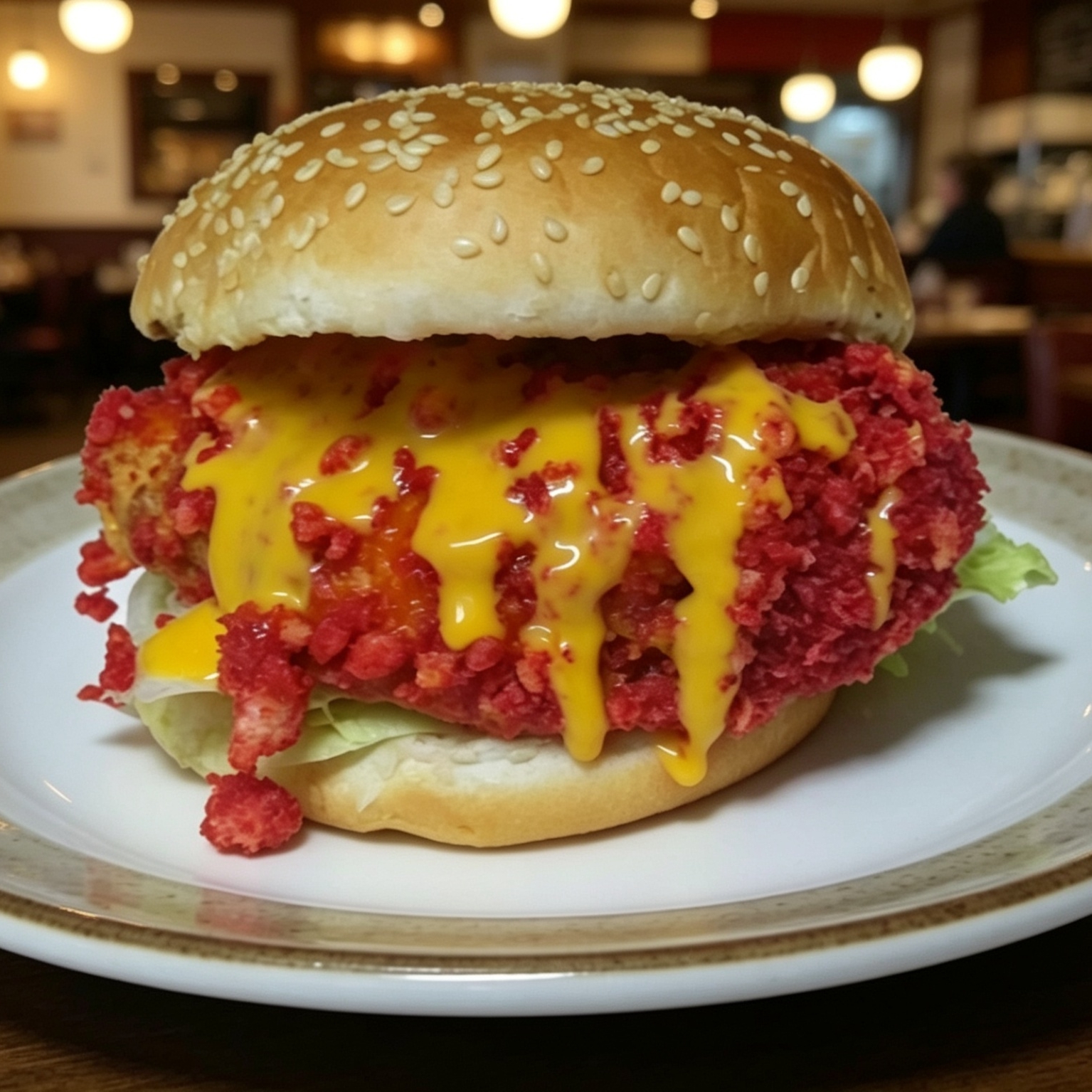 Hamburguesa de Pechuga