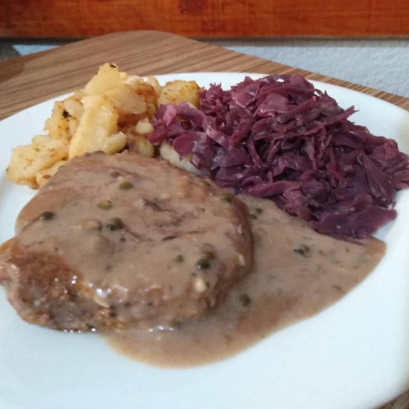 Filete con Pimienta Verde