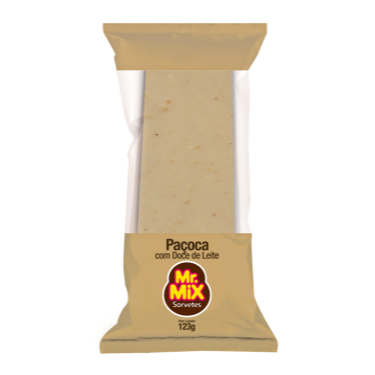 Feita artesanalmente com Paçoca e recheio de Doce de Leite Mr. Mix.
Deliciosa combinação!