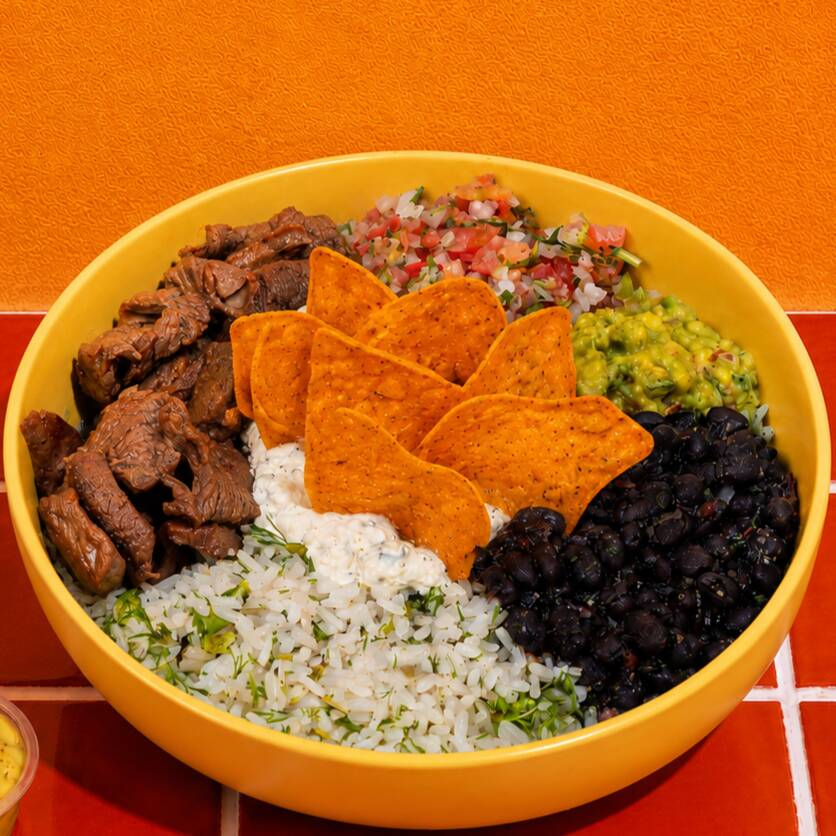 Menú Mexicano Carne Bowl