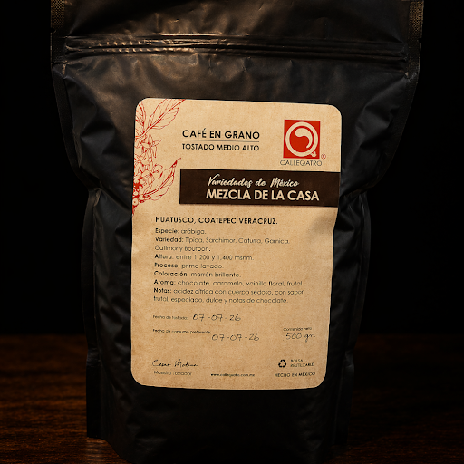Café en grano 500g