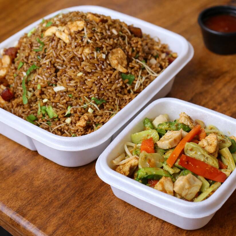 Arroz Chino Familiar + Chop Suey