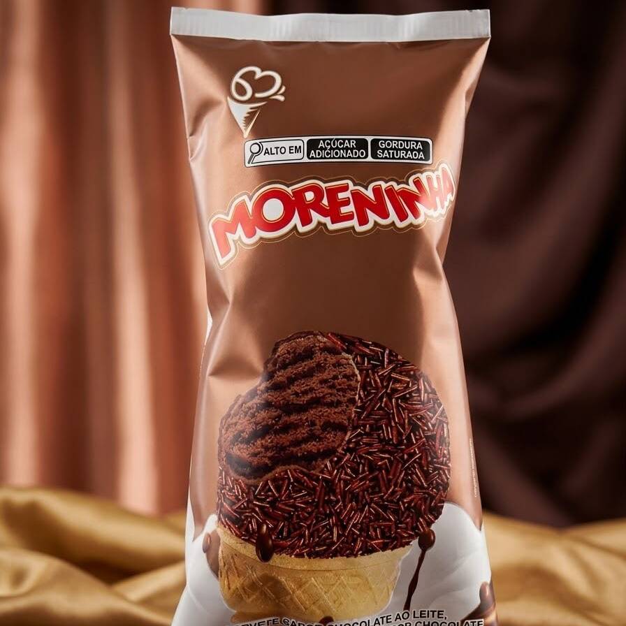 🍫 Moreninha de Brigadeiro — Cremosa, irresistível e cheia de sabor! Uma deliciosa combinação de chocolate com aquele toque especial de brigadeiro que derrete na boca. Perfeita para refrescar e matar a vontade de um docinho! 😋🍦