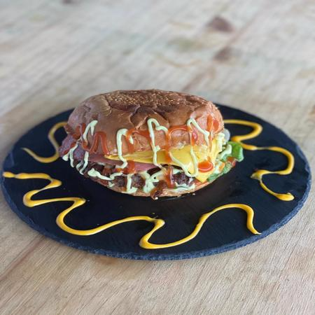 Hamburguesa Jamón o Queso
