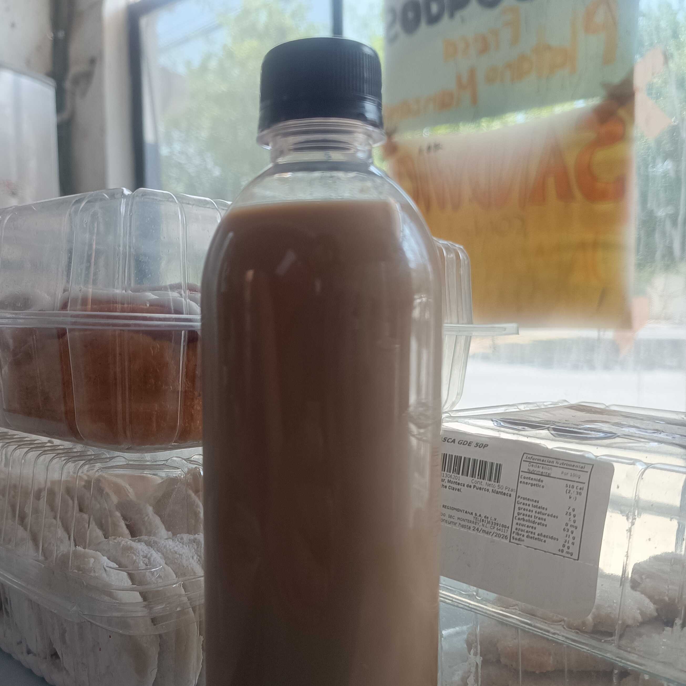 Licuado de Plátano y Chocolate Abuelita 500 ml