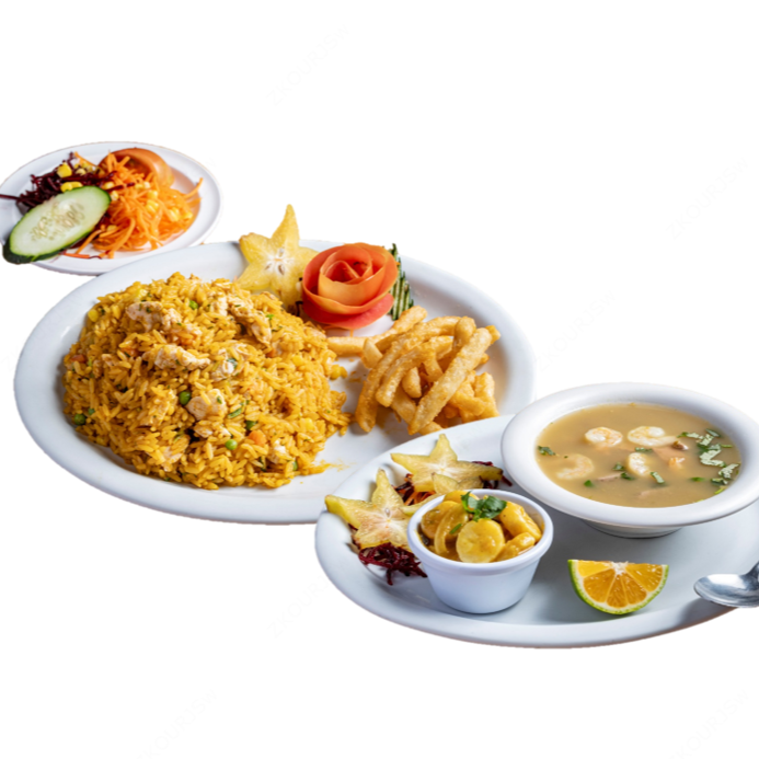 Combo con Arroz con Pollo