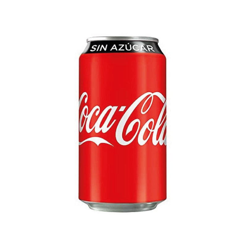 Coca Cola Sin azúcar Lata