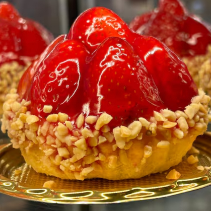 Deliciosa Mini Tortinha de Morango.