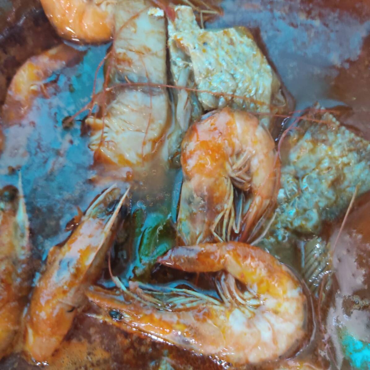 Caldo de Camarón
