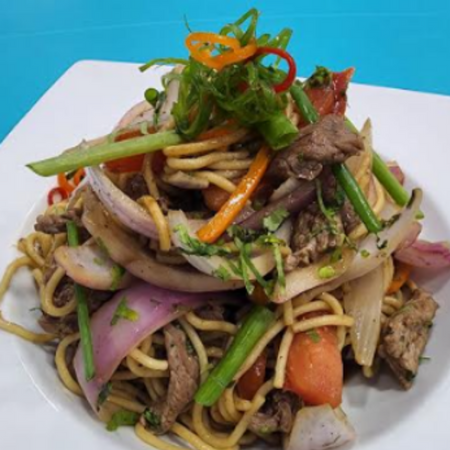 Tallarín Saltado de Carne