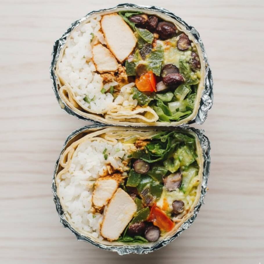Burrito Pollo, Sabor Real en Cada Bocado 🌯🔥110g.