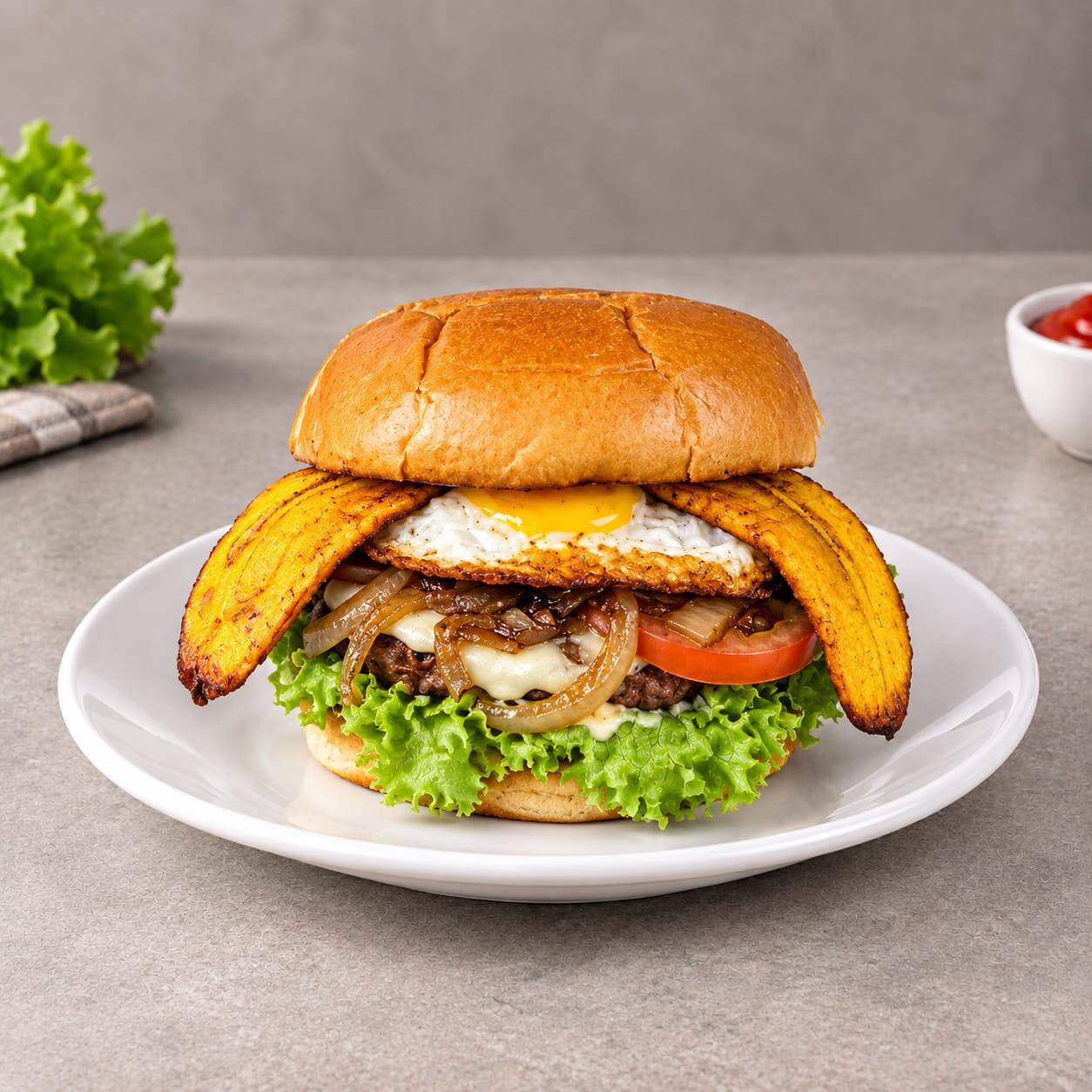 Hamburguesa La Madurita