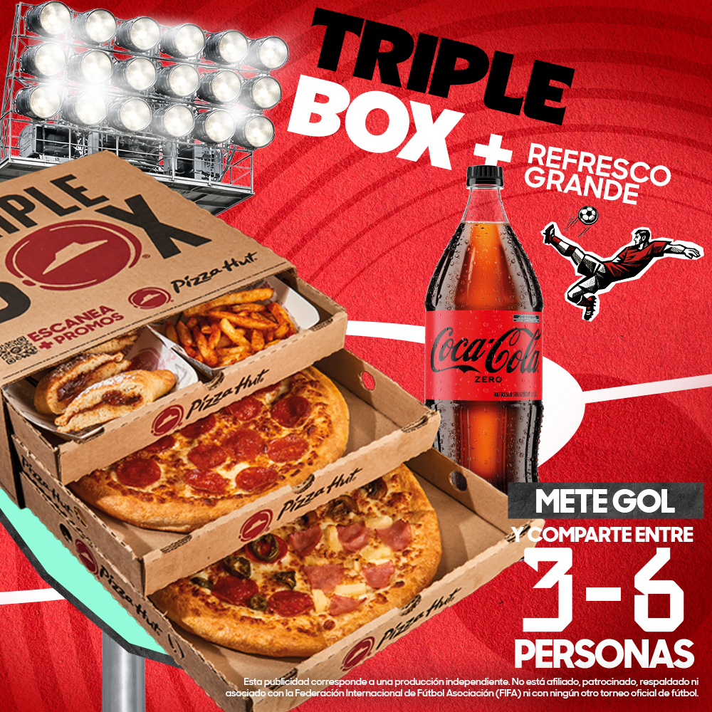 Triple Box + Refresco