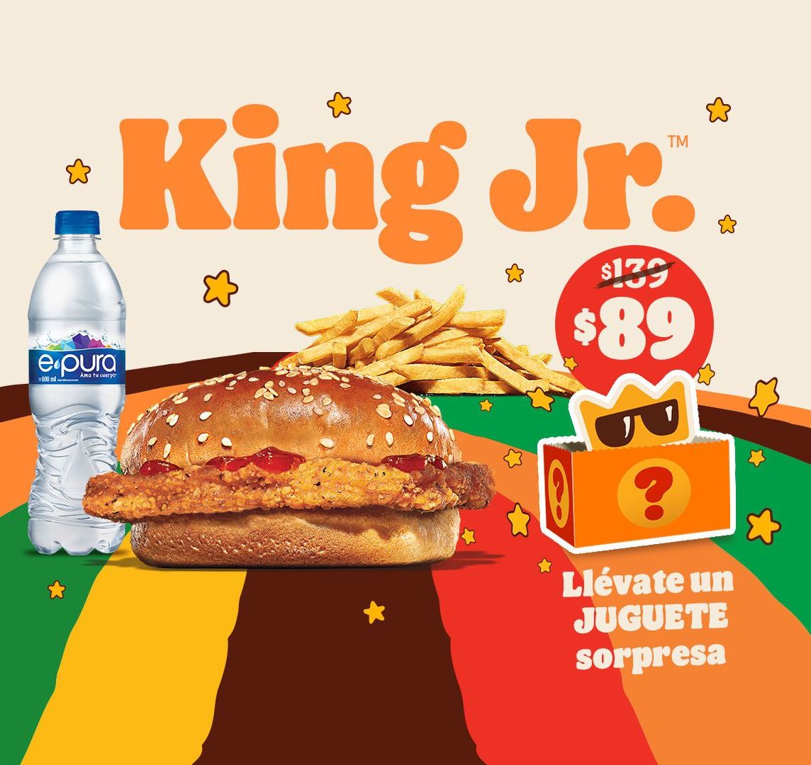 King Jr Hamburguesa de Pollo