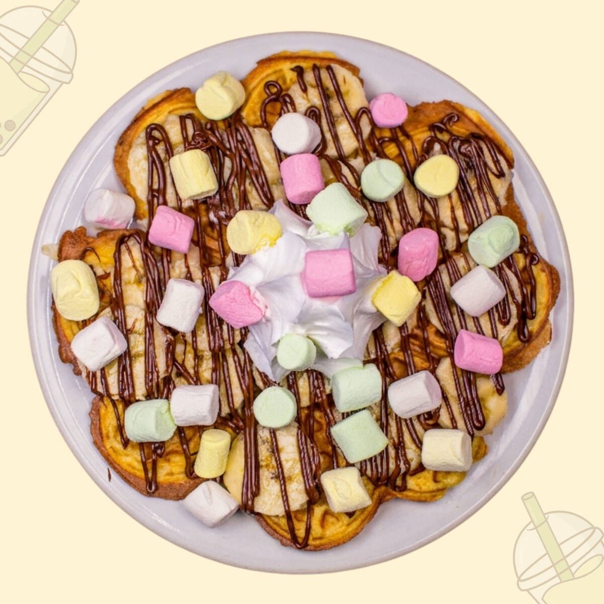 Waffle 2 Ingredientes