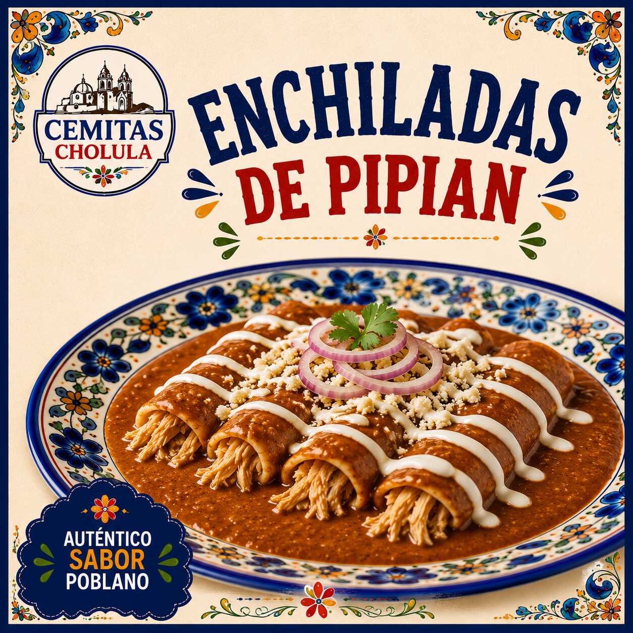 Enchiladas de pipían