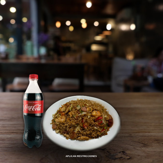 Medio Cantones y Refresco 600ml