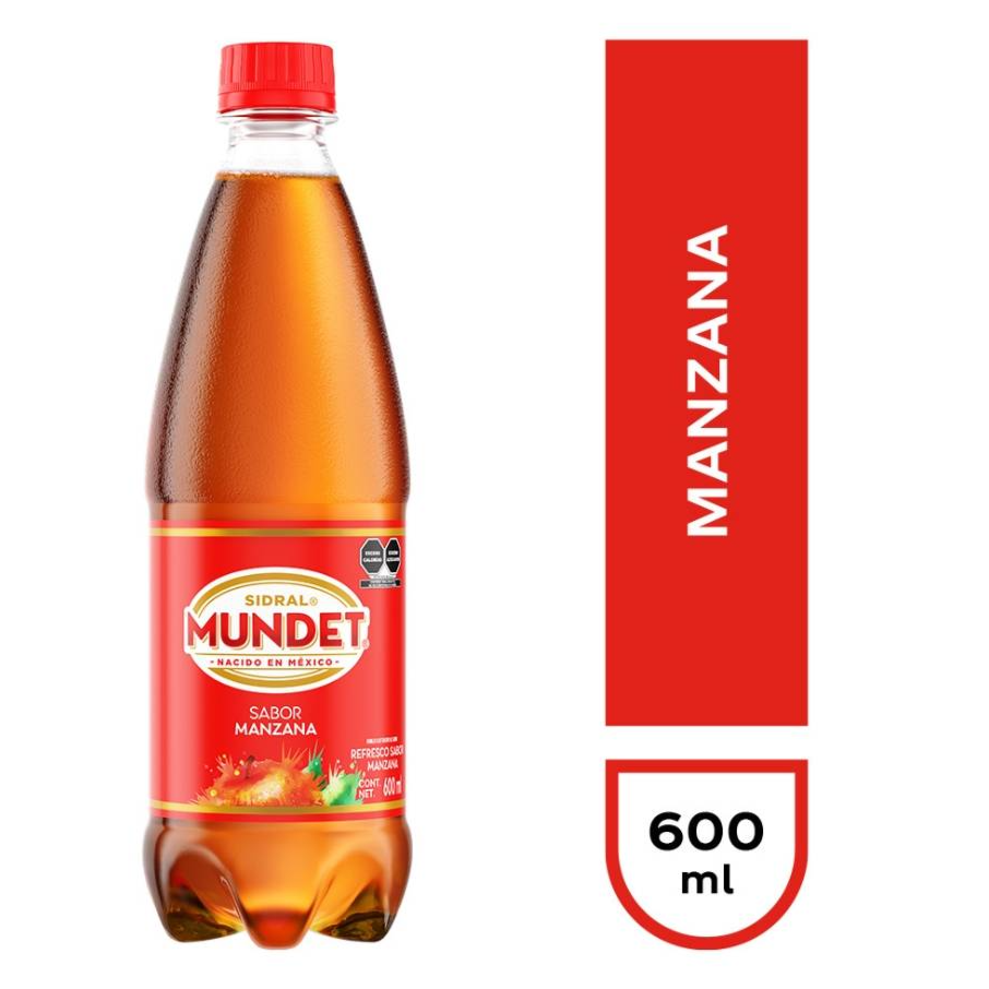 Sidral Mundet Manzana 600ml