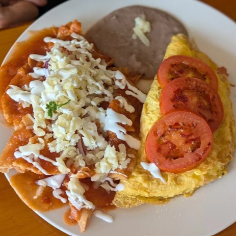 Chilaquiles con Carne