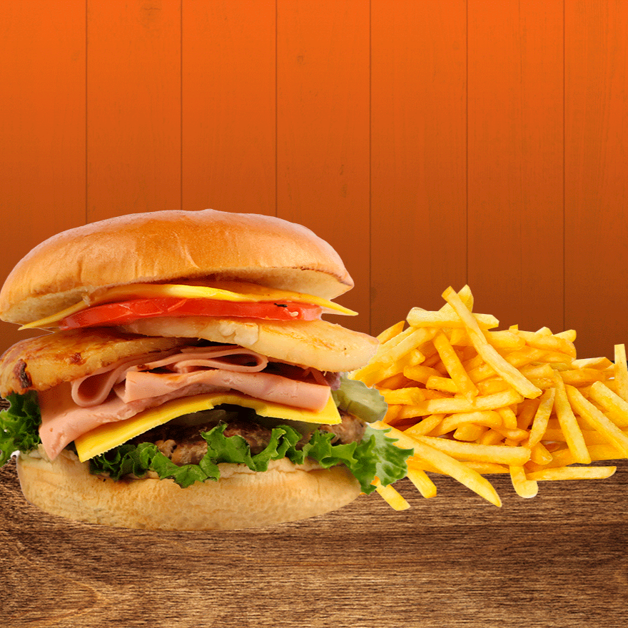 Hamburguesa Hawaiana C