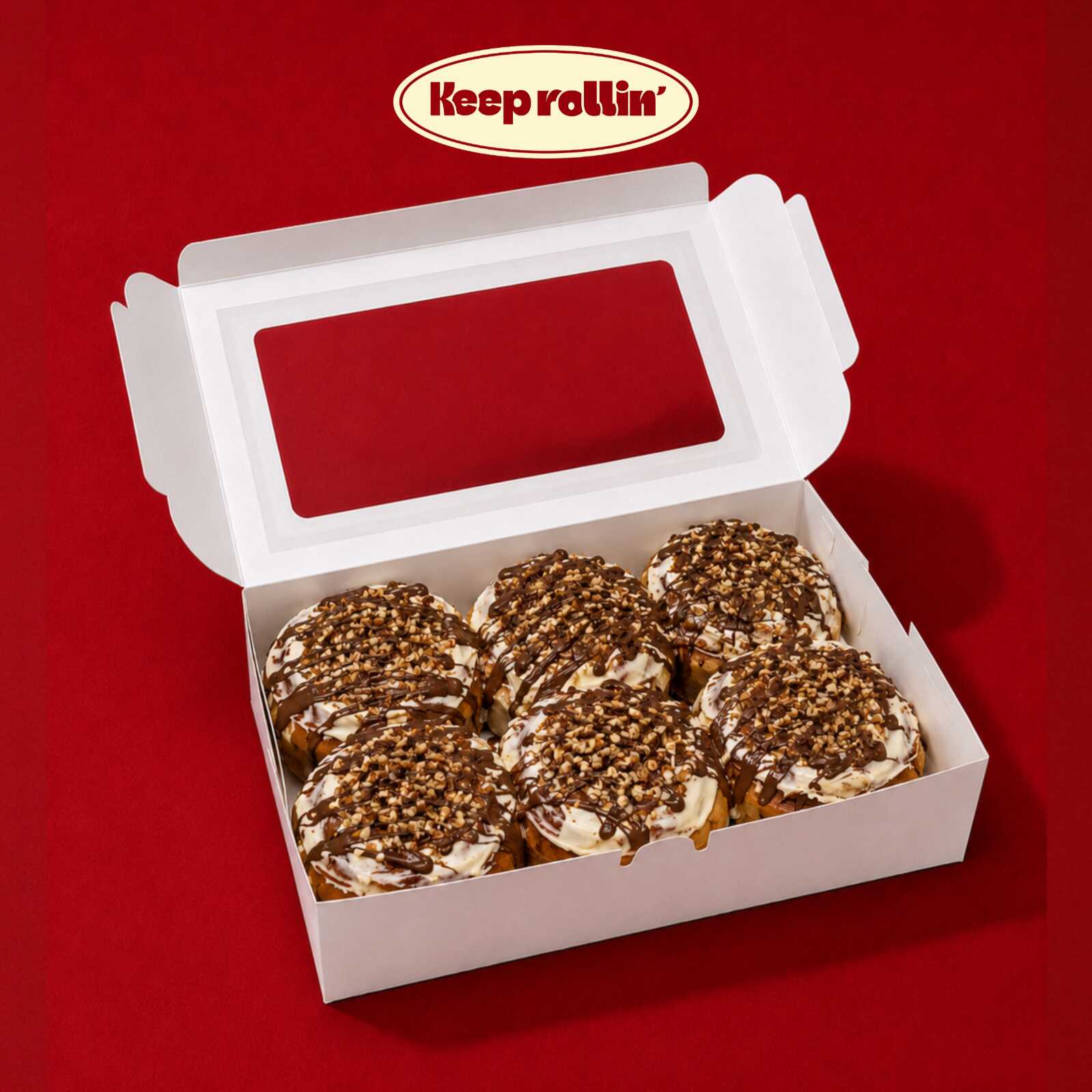 Media Docena de Roles de NUTELLA con Nuez