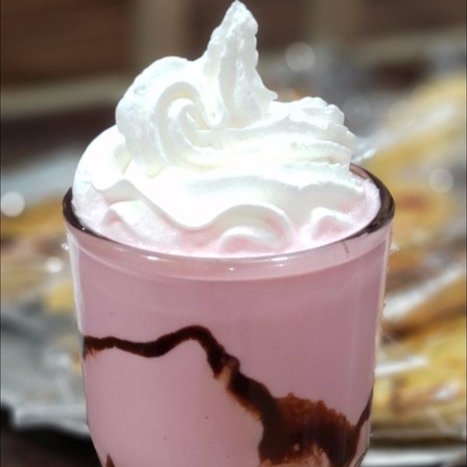 Frappé de Fresa Vaso de 16 Oz