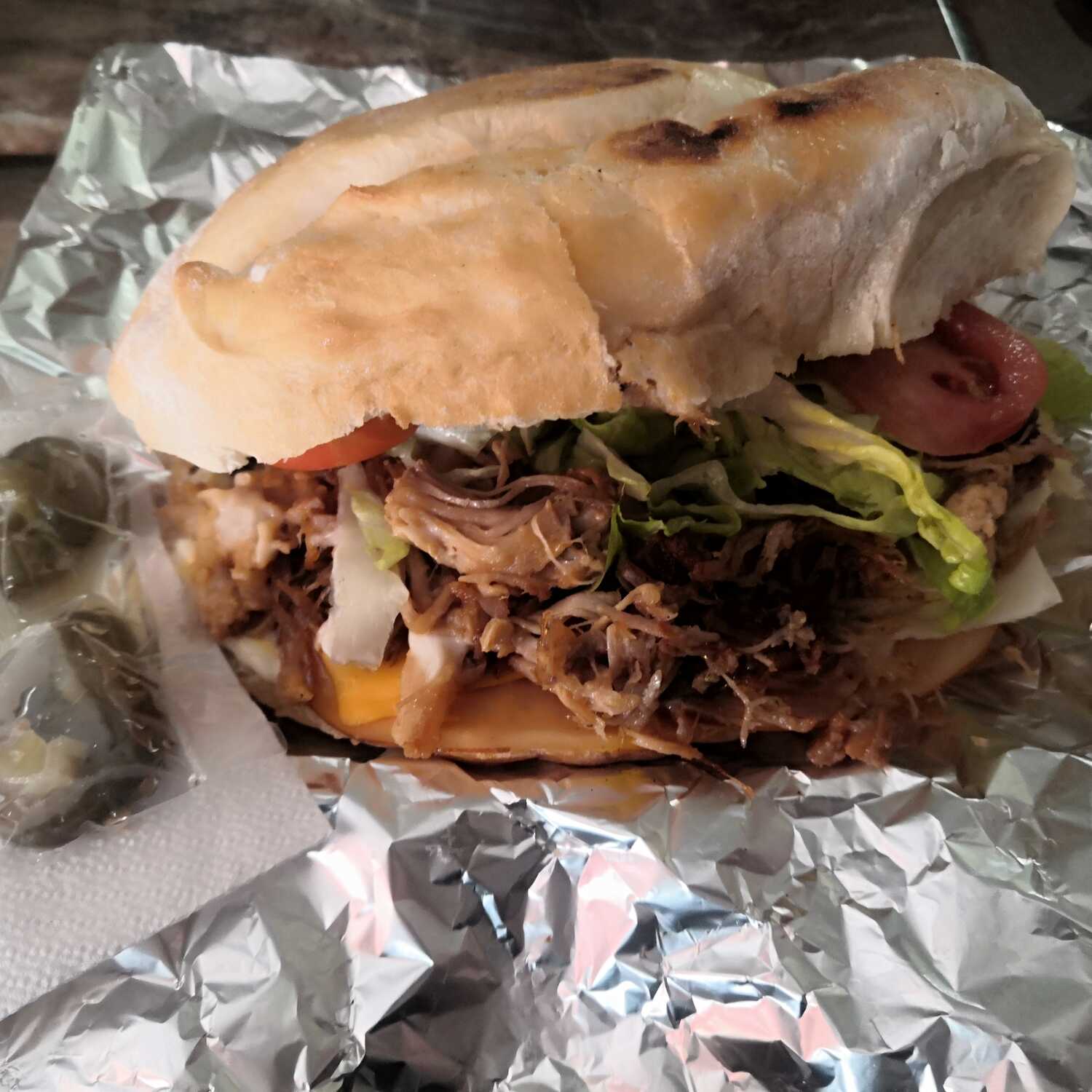 Torta de Carnitas
