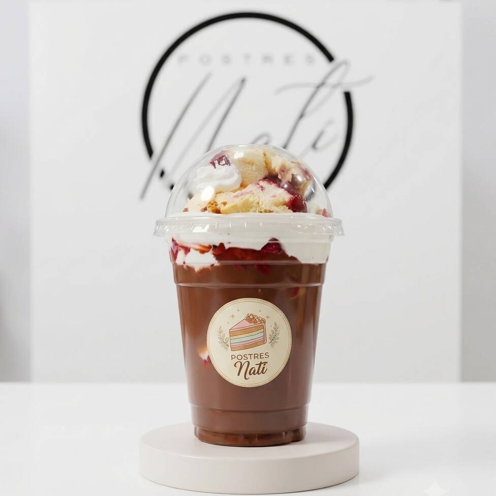 Fresas con crema, Nutella y cheescake