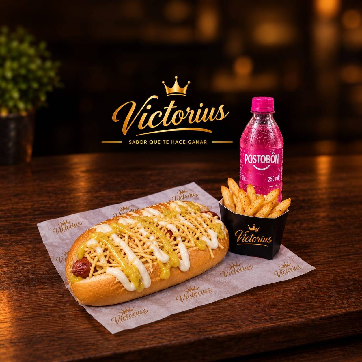 Promo Perro + Papas + Bebida