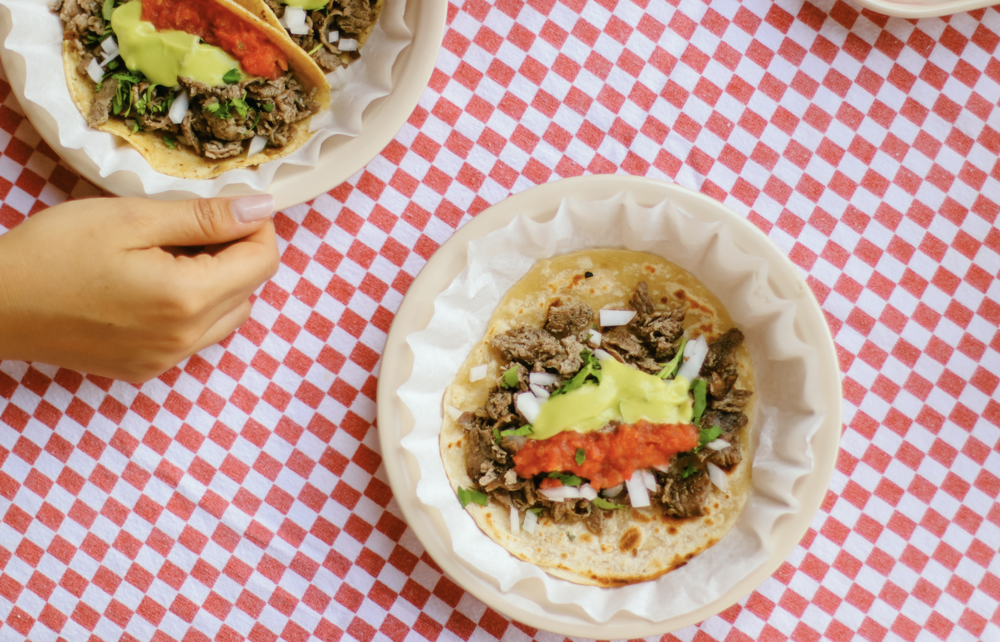 Taco de Rib-eye Tortilla de Harina