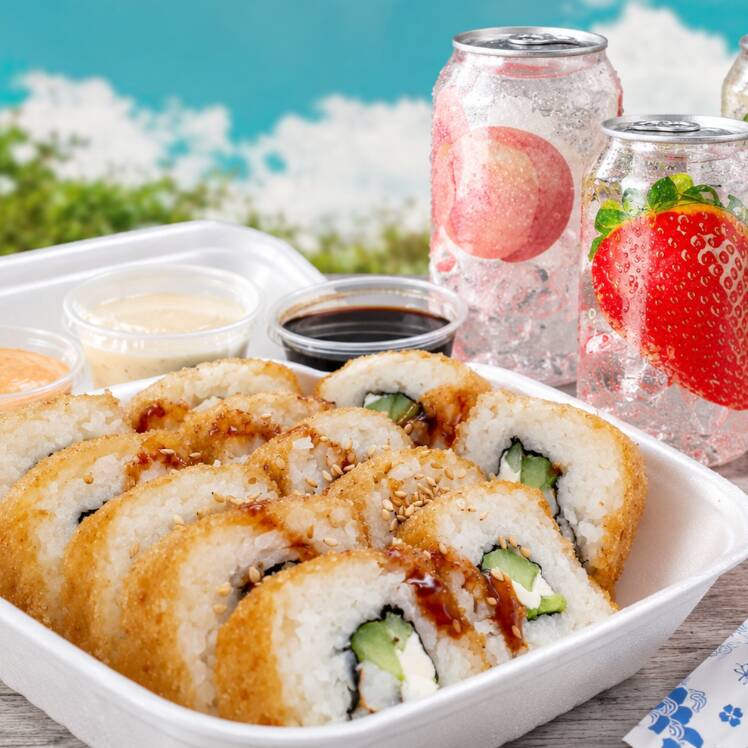 Combo California + Refresco Coreano