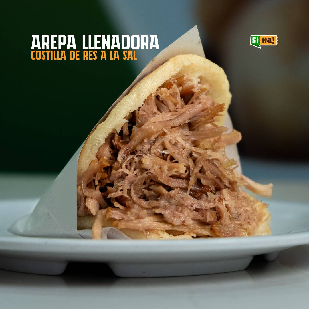 Arepa de Costilla de Res