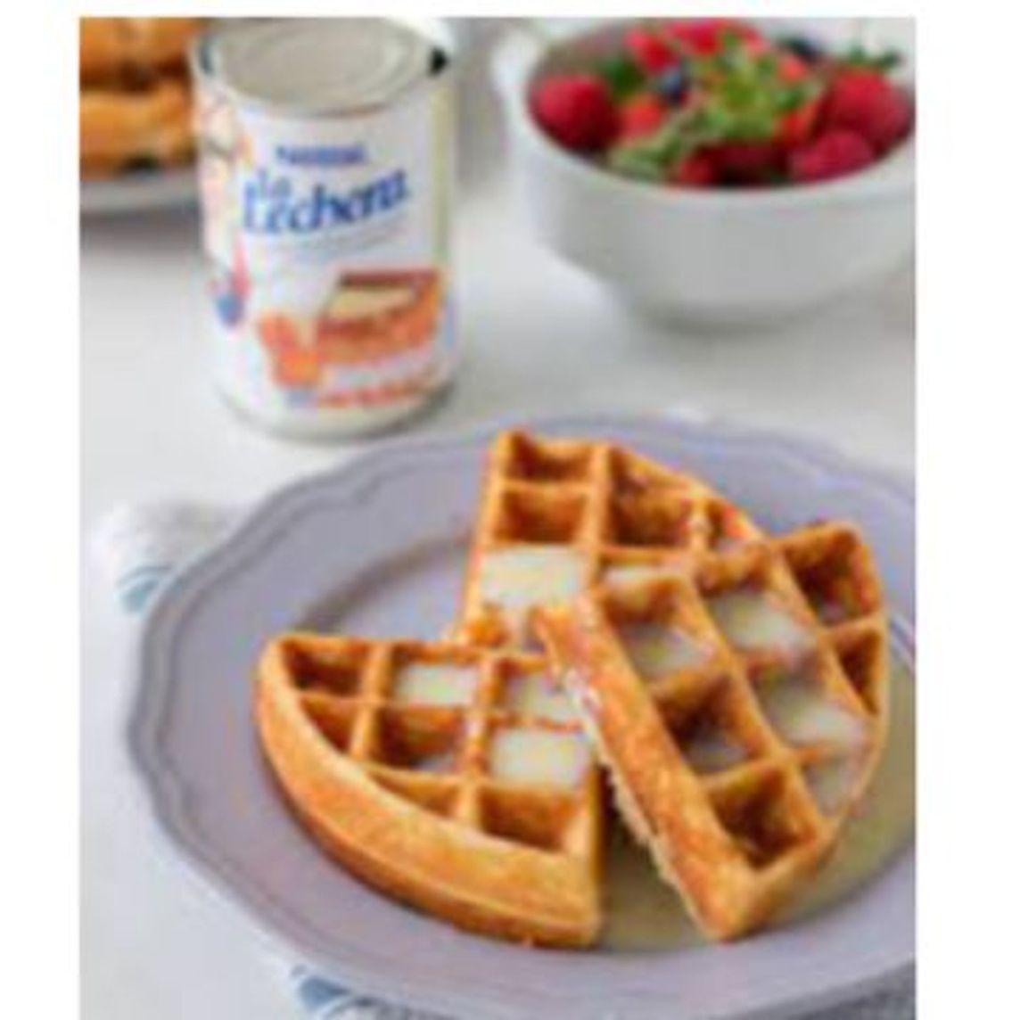 Waffle con Lechera W_C