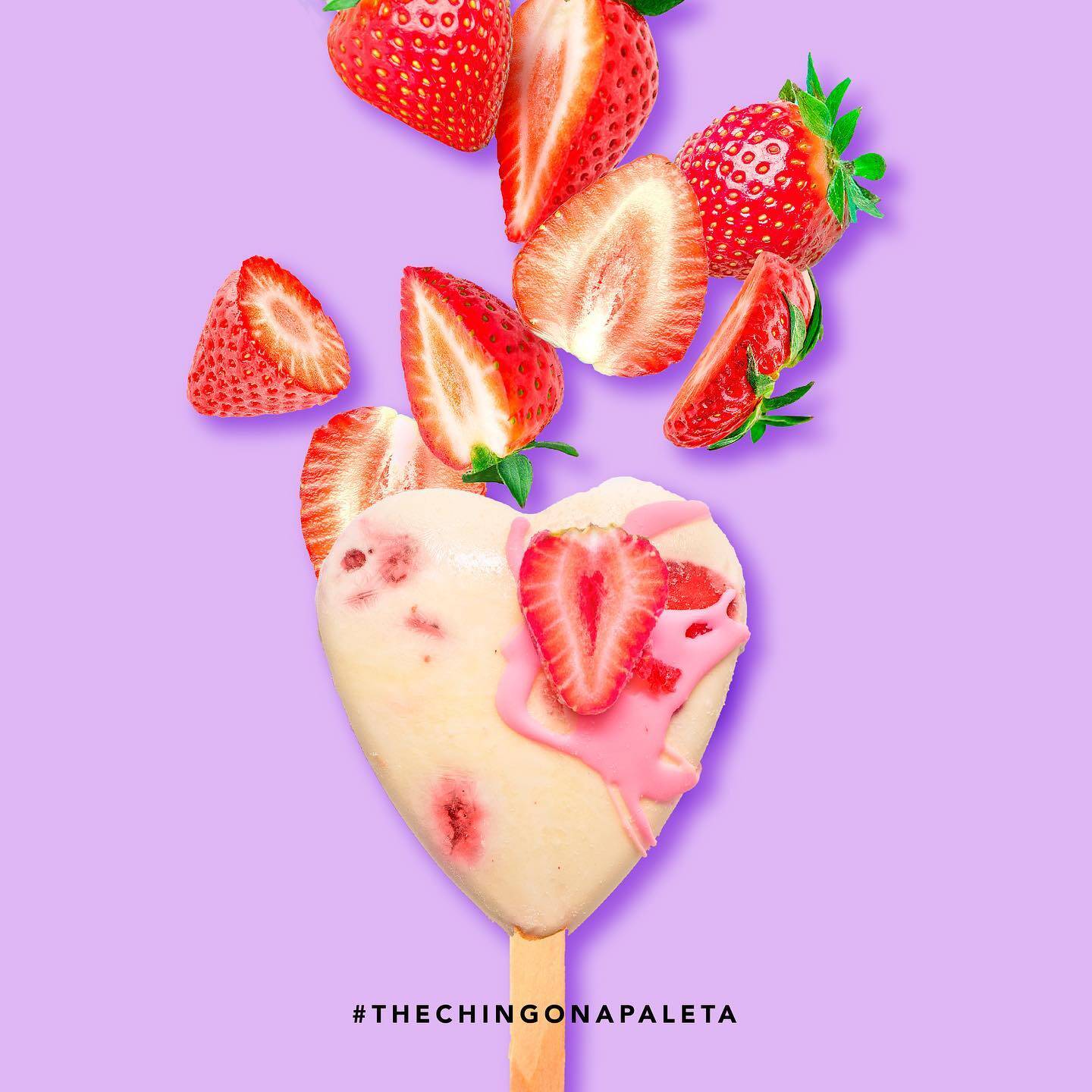Chingona Fresa con crema