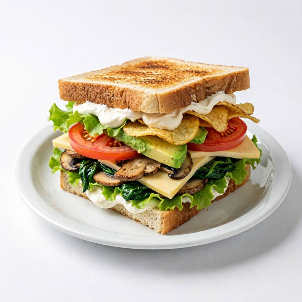 Sándwich Vegetariano