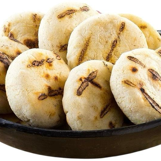Mini Arepas con Queso Rallado 6 und.