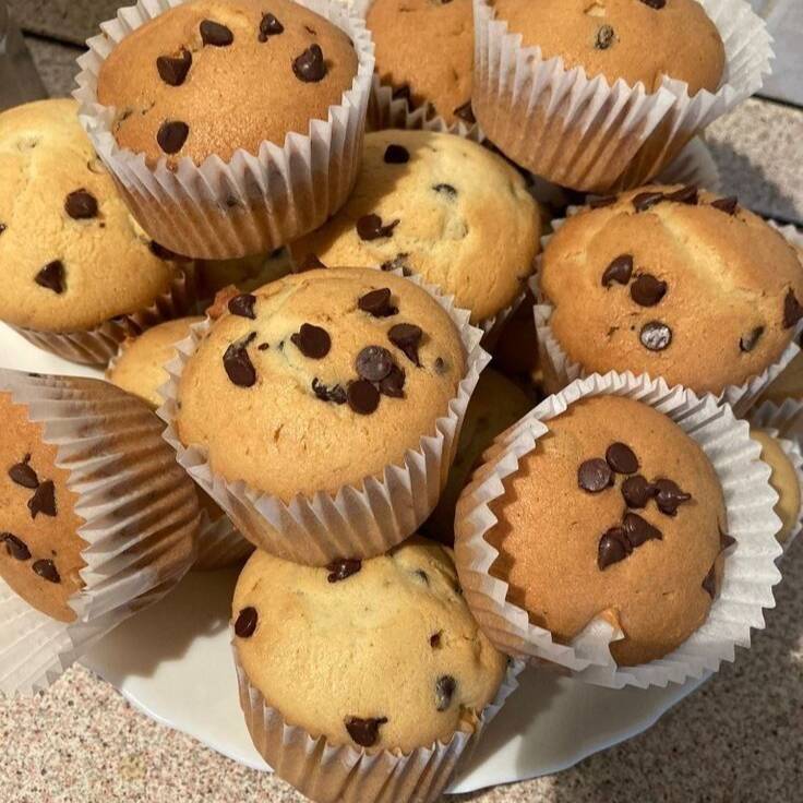 Muffin de Chispas de Chocolate