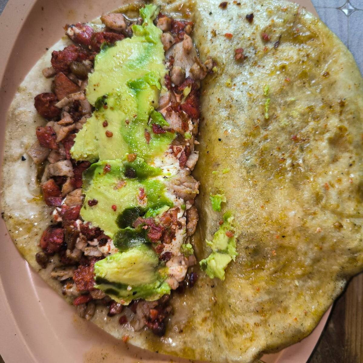 TACO ESPECIAL DE CARNE ENCHILADA