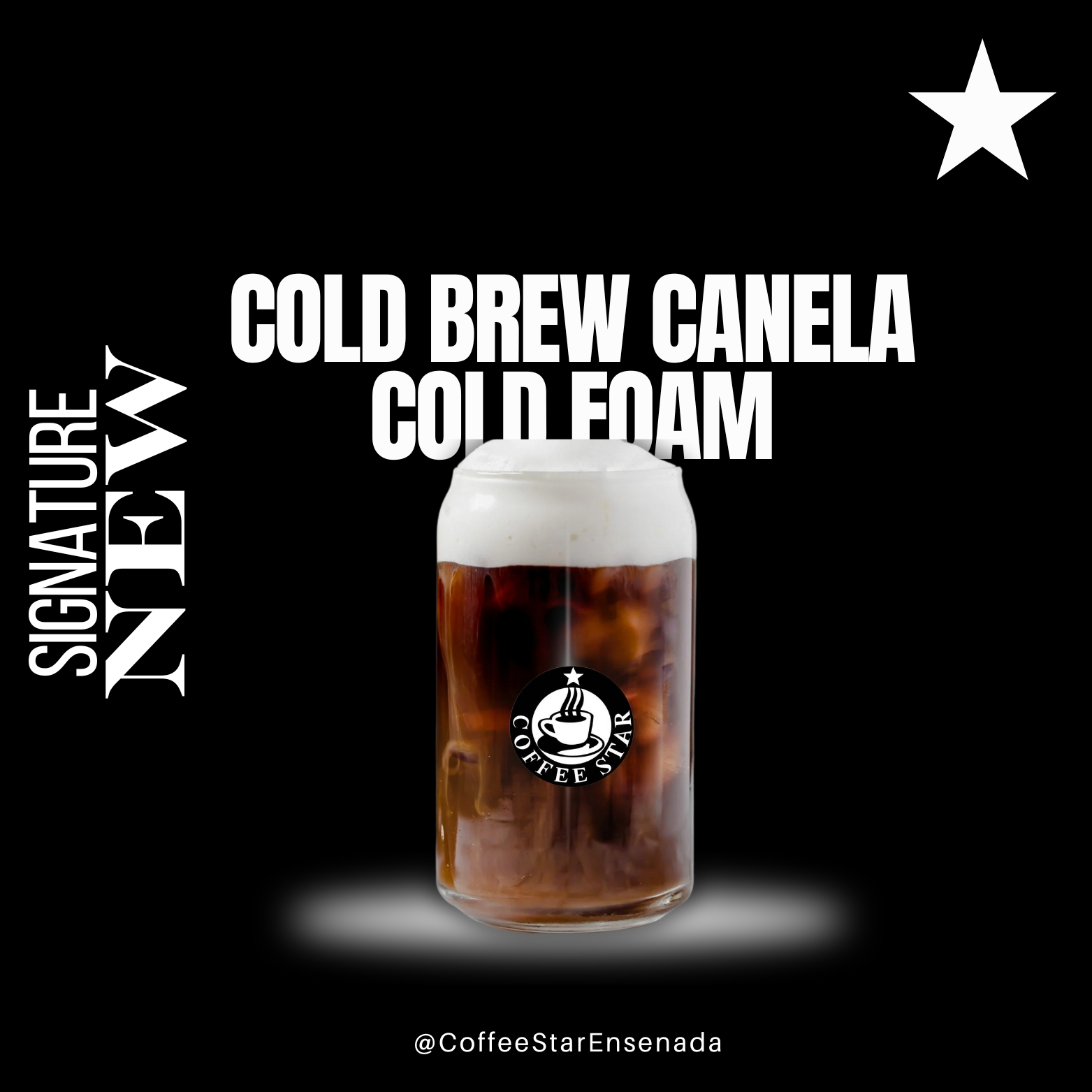 COLD BREW Canela COLD FOAM