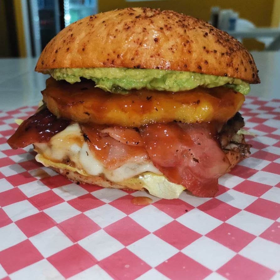 Hamburguesa Hawaiana