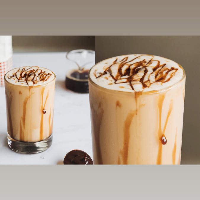 Cafe , Leite , Cacau, Leite Condensado e Canela