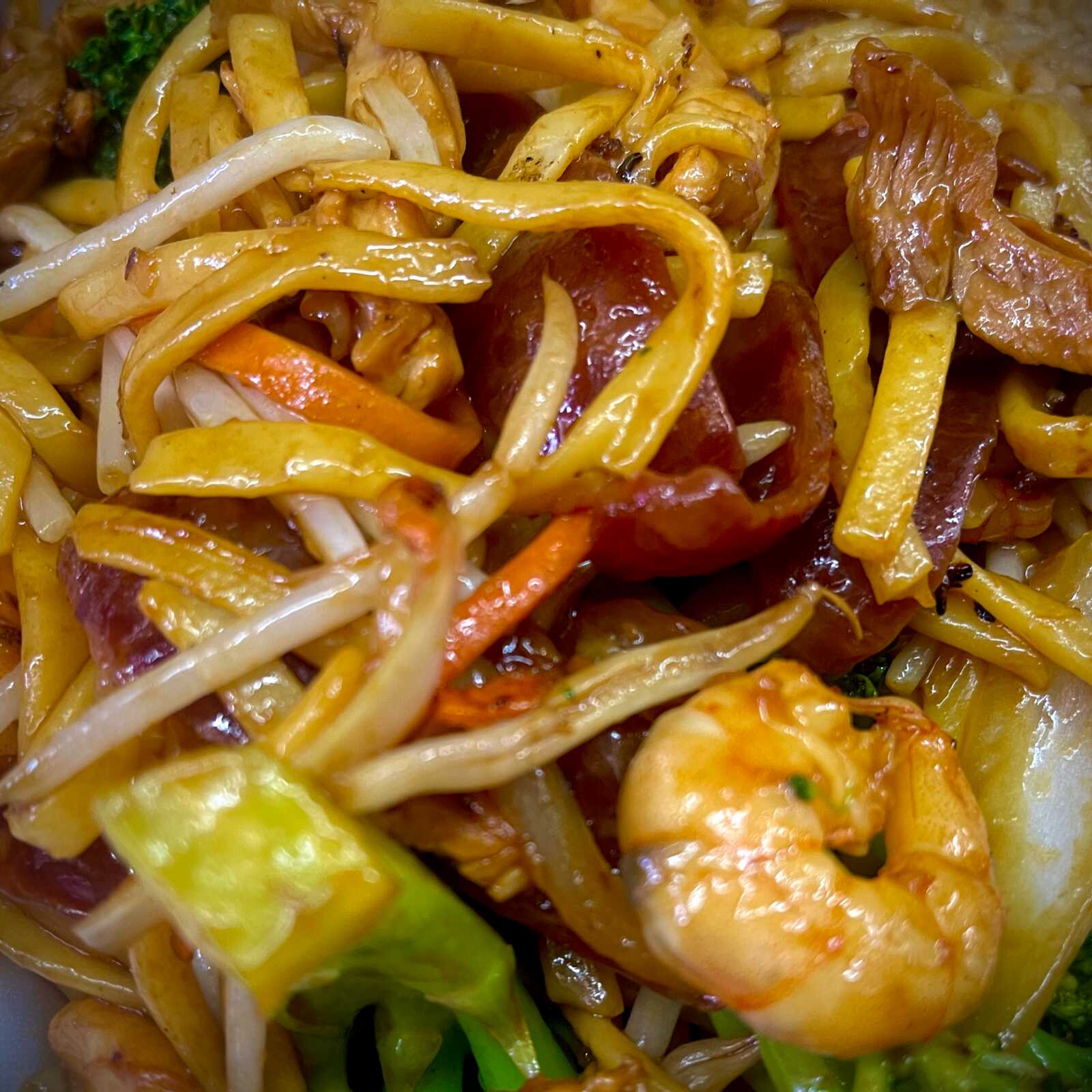 Low Mein Cantonés 🍝🍤