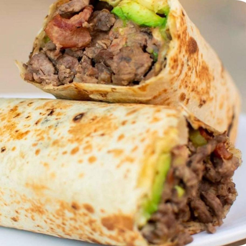 Burrito de Pastor con Queso
