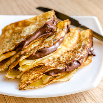 "3 Pzas CREPA DE NUTELLA"