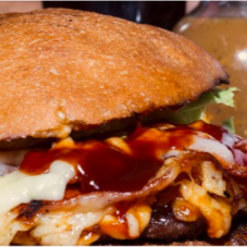 HAMBURGUESA BBQ