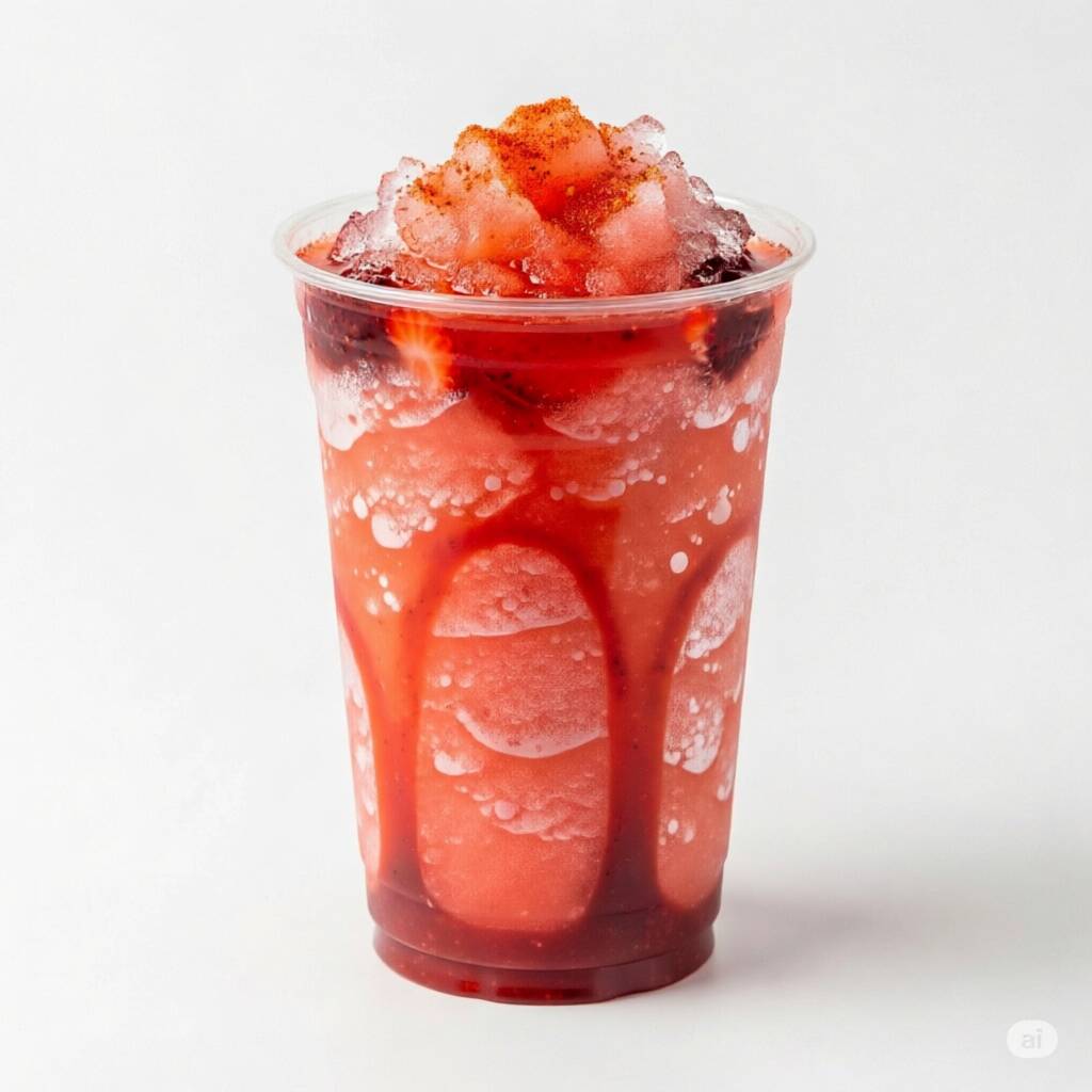 Chamoyada Fresa Fuego