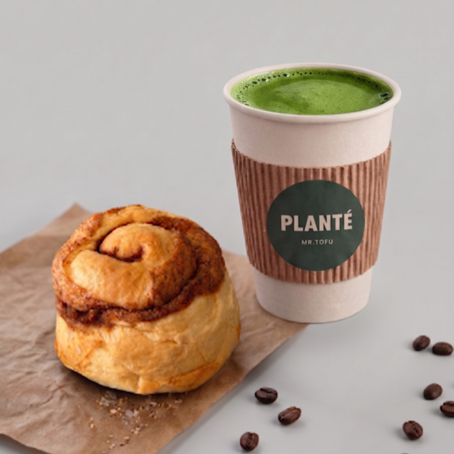 Combo Matcha Latte y Pan