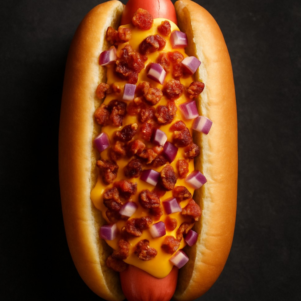 BACON CHEESE  DOG